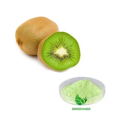 Pudră organică de fructe de kiwi, 100% naturală în vrac, liofilizată