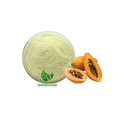 Praful de papaya uscat congelat